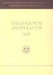 Colloquium Anatolicum 13 