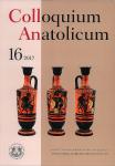 Colloquium Anatolicum 16 
